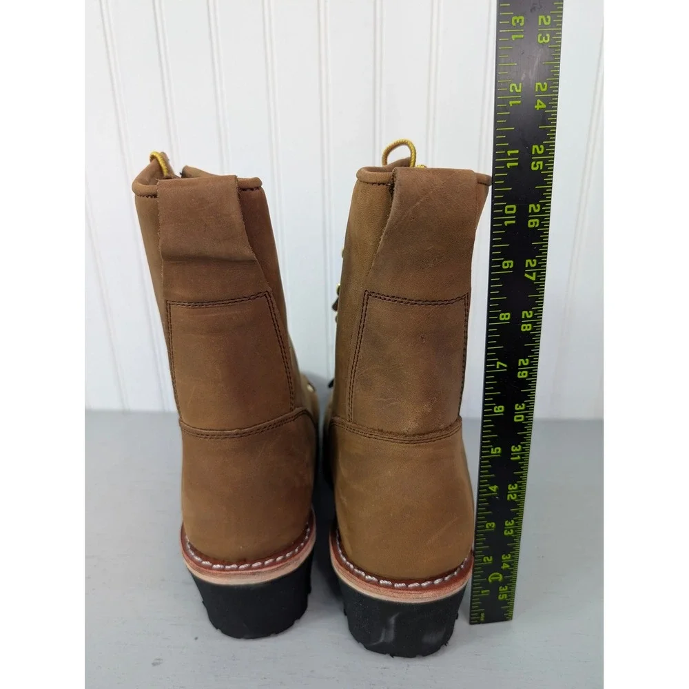 Georgia Logger Boots Men‎ GB00065 400G Waterproof Insulated Steel Toe 10.5M NOB